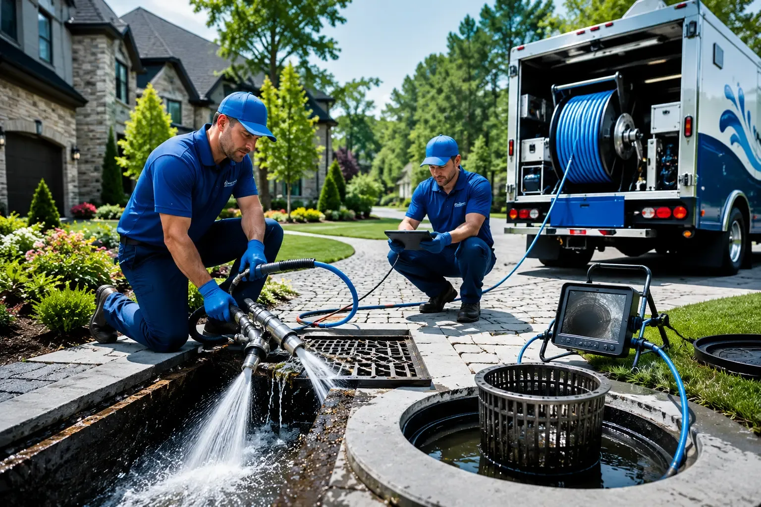 Local outdoor drain cleaning professionals in Lucasville, OH